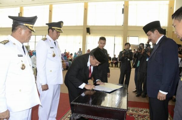 Sertijab Bupati Bintan, Apri Sujadi Akan Wujudkan Bintan Gemilang