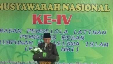 Wakil Walikota Tanjungpinang Syahrul Hadiri MUNAS BPL PB HMI KE IV