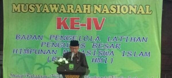 Wakil Walikota Tanjungpinang Syahrul Hadiri MUNAS BPL PB HMI KE IV