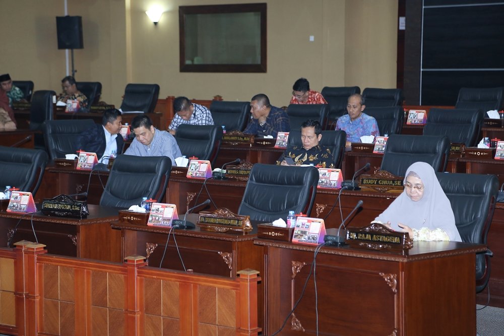 Penyampaian RANPERDA Tentang RZWP3K KEPRI 2018-2038
