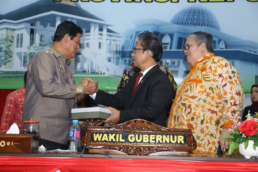 Penyampaian RANPERDA Tentang RZWP3K KEPRI 2018-2038