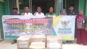 Tim BAZNAS Kota Batam Terjun ke Lokasi Gempa NTB