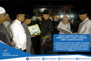 Lampu Cangkok Desa Kuala Sempang Raih Juara 1