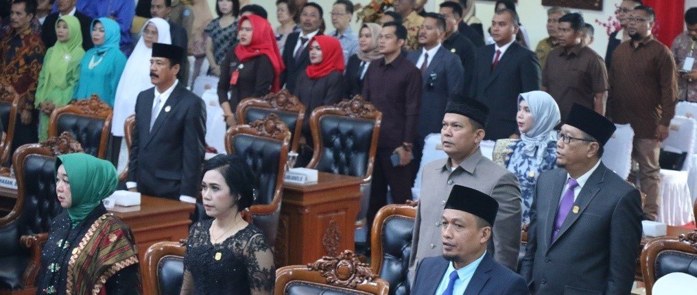 Pengambilan SumpahJanji Anggota DPRD Masa Jabatan 2019-2024