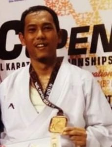 Surya Panca Atlet Karate Karimun, Kepri Sumbang Perak di Kejurnas Shindoka