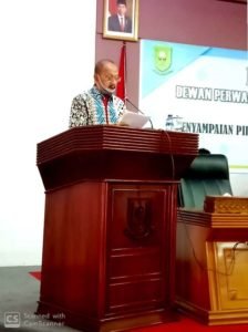 Bupati Natuna Sampaikan Pidato Pengantar LKPJ Kabupaten Natuna Tahun 2019