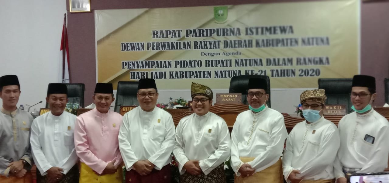DPRD Natuna Gelar Rapat Paripurna HUT Kabupaten Natuna ke 21