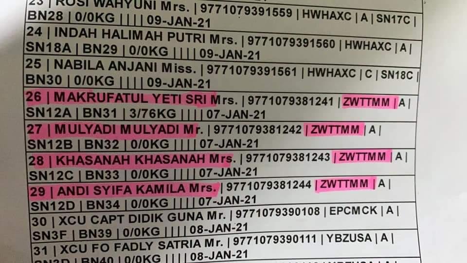 Mulyadi Beserta Keluarga Ada di Pesawat Sriwijaya Rute Jakarta-Pontianak