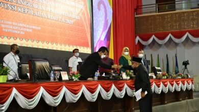 APBDP Kepri Tahun 2021 Disahkan Sebesar Rp3,918 Triliun