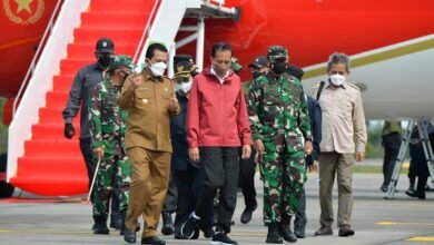 Kedatangan Presiden RI Joko Widodo Disambut Gubernur Kepri