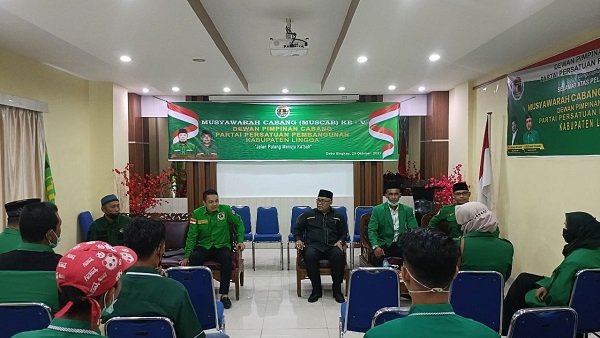 Cris Topan Buka Musyawarah Cabang Ke-5 DPC PPP Kabupaten Lingga