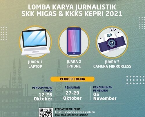 Pemenang Lomba Karya Jurnalistik Kepri 2021 SKK MIGAS-KKKS