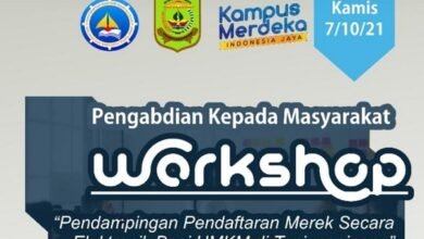 Prodi Ilmu Hukum Umrah Gelar Workshop Pendaftaran Merek Untuk UMKM