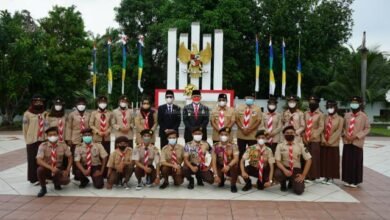 Endang Abdullah Ikuti Upacara Ziarah Nasional Hari Pahlawan ke 76