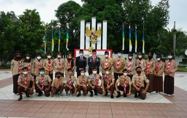 Endang Abdullah Ikuti Upacara Ziarah Nasional Hari Pahlawan ke 76