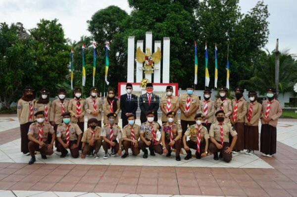 Endang Abdullah Ikuti Upacara Ziarah Nasional Hari Pahlawan ke 76