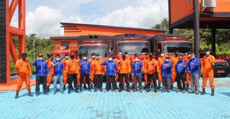 Jelang Konfercab, PWI Natuna Sambangi KPP Basarnas Natuna