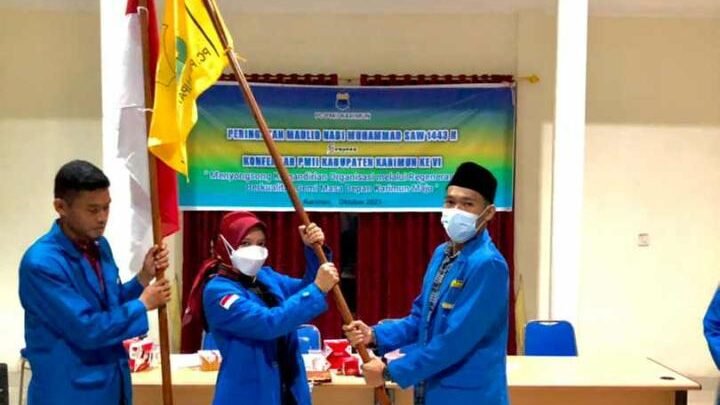 Juni Putri Yani Jabat Ketua PC PMII Kab. Karimun 2021-2022