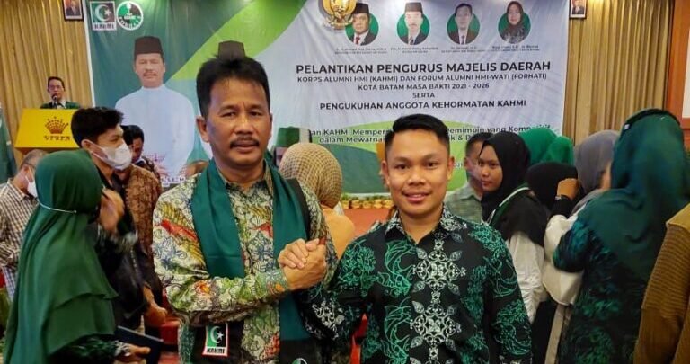 Kahmi dan Forhati Batam Periode 2021-2026 Resmi Dilantik