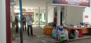 Wakil Bupati Natuna, Saat Memberikan Sambutan di Kantor Kajari Natuna