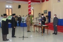 Boy Wijanarko Varianto Resmi Jabat Sekretaris Daerah Kabupaten Natuna