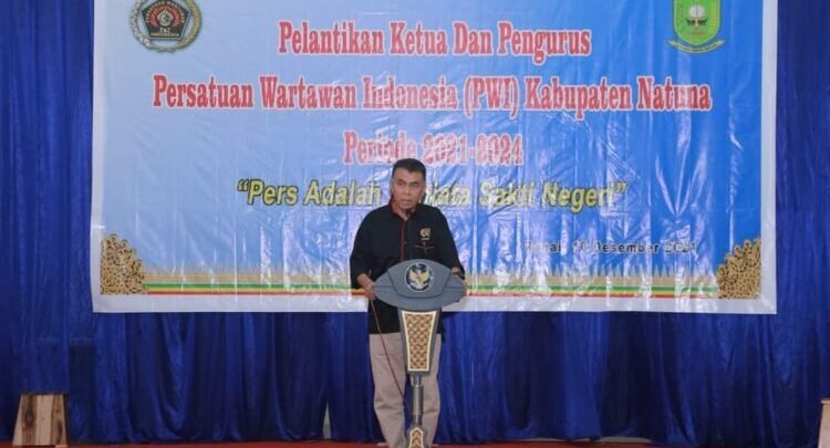 Bupati Natuna Tutup Konferkap PWI ke III di Gedung Sri Serindit Ranai