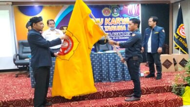 Fahrul Terpilih Sebagai Ketua Karang Taruna Kepri Periode 2021-2026