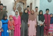 Surau Nurul Huda Desa Sepempang Air Danau Santuni 21 Anak Yatim