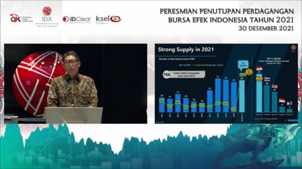 Peresmian Penutupan Perdagangan Bursa Efek Indonesia Tahun 2021
