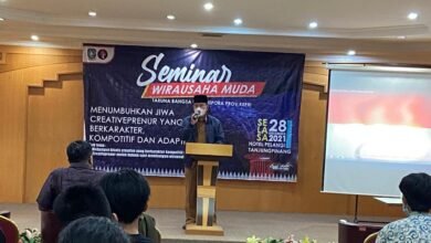 Yayasan Taruna Bangsa Tanjungpinang Gelar Seminar Wirausaha Muda