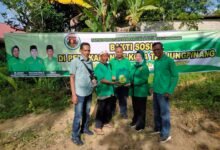 HUT ke 49 Tahun, PPP Tanjungpinang Baksos di Tempat Pemakaman Umum