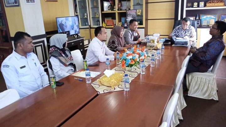 Menuju Pemilu 2024, KPU Natuna Mulai Jali Silatuarahmi dan Koordinasi