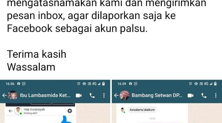 Waspada Akun Palsu Facebook Mengatasnamakan Irwansyah