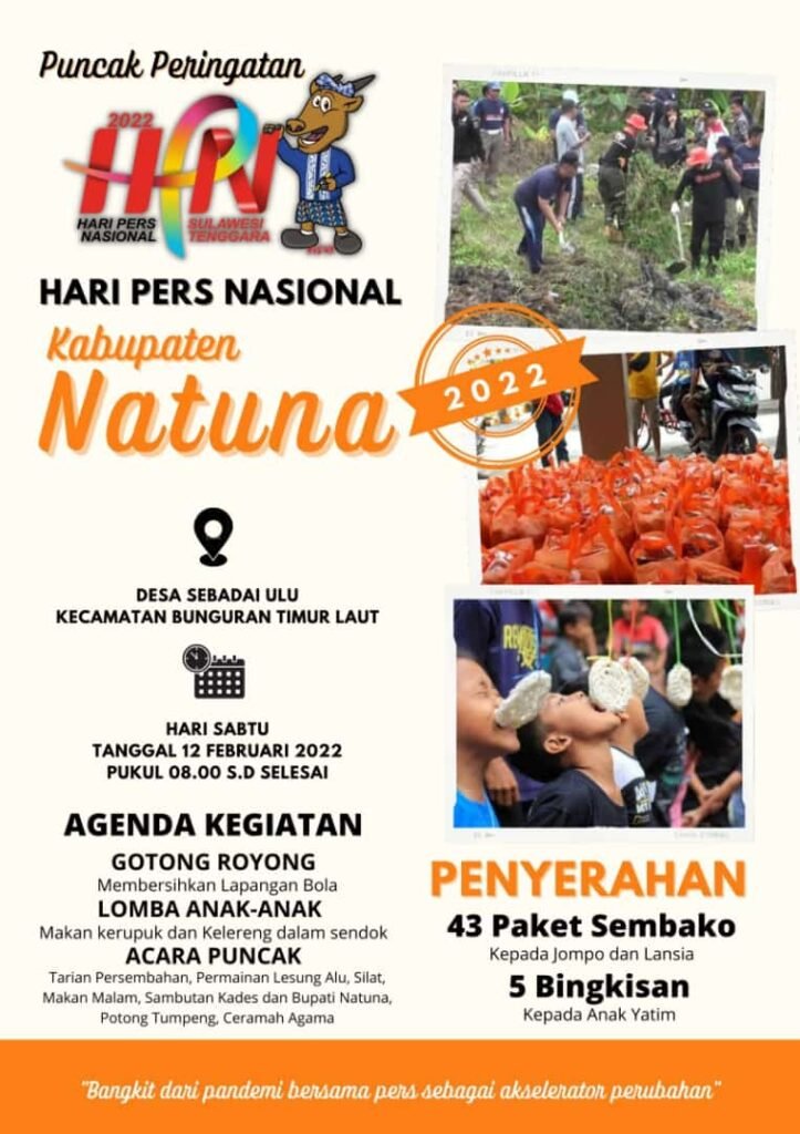 Puncak Acara HPN 2022 Natuna Dilaksanakan di SDN 007 Sebadai Ulu