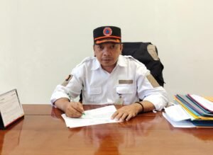 Kepala Pelaksana (Kalaksa) Badan Penanggulangan Bencana Daerah (BPBD) Kabupaten Natuna, Provinsi Kepulauan Riau, Raja Darmika, S.T, M.A.P