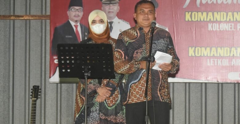 Malam Perpisahan Danlanud Raden Sadjad Bersama Forkopimda Natuna di Hanggar Timur Lanud RSA