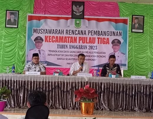 Bupati Natuna Wan Siswandi, Buka Musrenbang Kecamatan Pulau 3