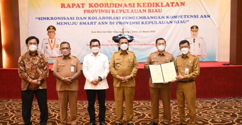 Ansar Ahmad Buka Rapat Koordinasi Kediklatan Provinsi Kepri 