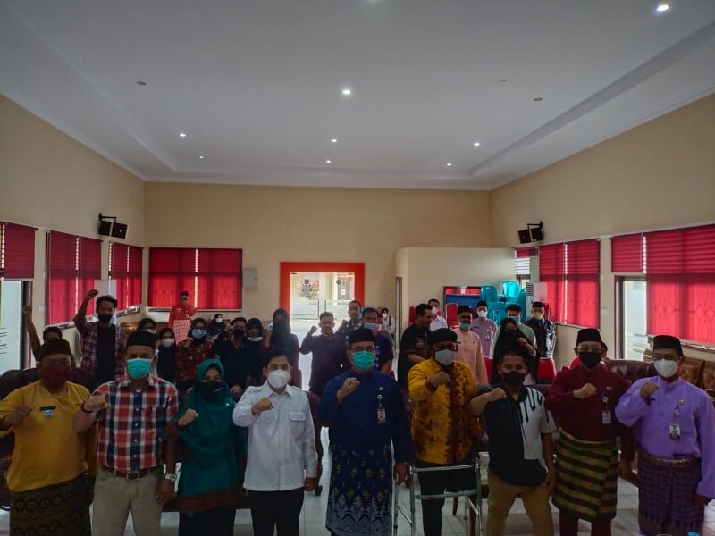 Bawaslu Tanjungpinang MOU Bersama Dinsos, FKKPD, PPDI