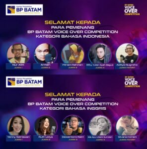 Inilah Para Pemenang BP Batam Voice Over (VO) Competition