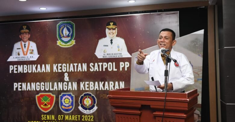 Gubernur Kepri Minta Satpol PP Kedepankan Sikap Humanis