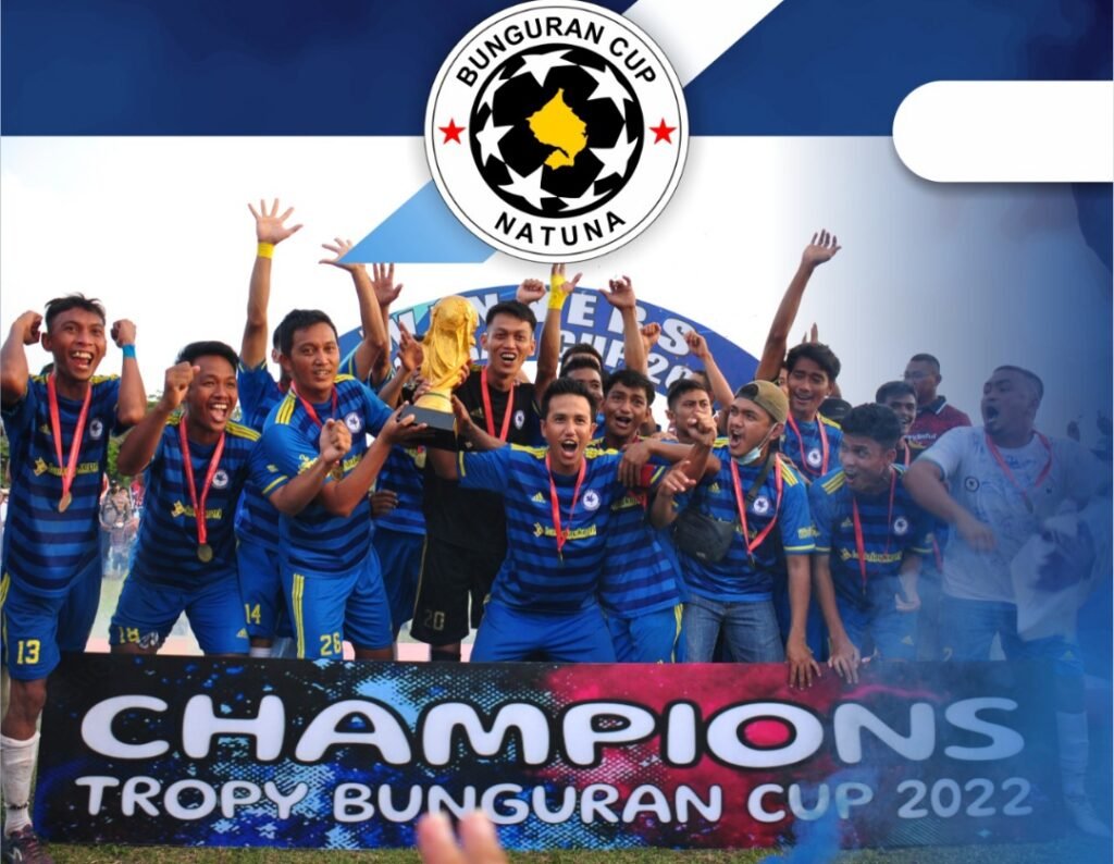 Clup Bola P2KR FC B Berhasil Raih Kemenangan Piala Bunguran Cup 2022 Atas Lawannya PUSRA Junior FC Scor 3:1