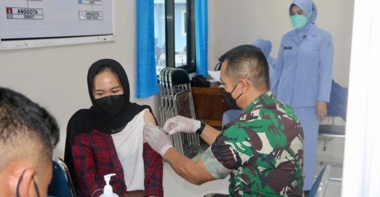RSAU Lanud Rsa, Laksanakan Vaksin Keluarga Besar Lanud RSA