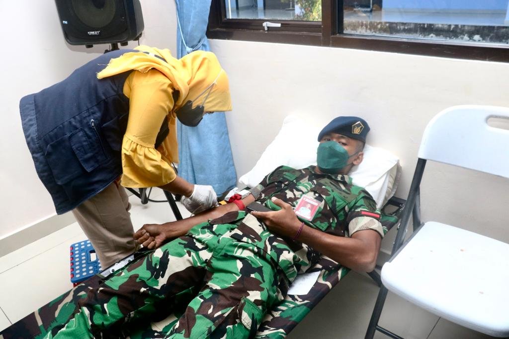 Sambut Hut Ke 76 Tni Au Lanud Raden Sadjad Gelar Bakti Sosial Donor