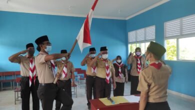 Kwaran Gunung Kijang Lantik Pengurus Gudep 02.029-02.030