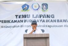 Dihadapan Dirjen Perikanan, Sekda Bintan Sampaikan Potensi Laut Bintan