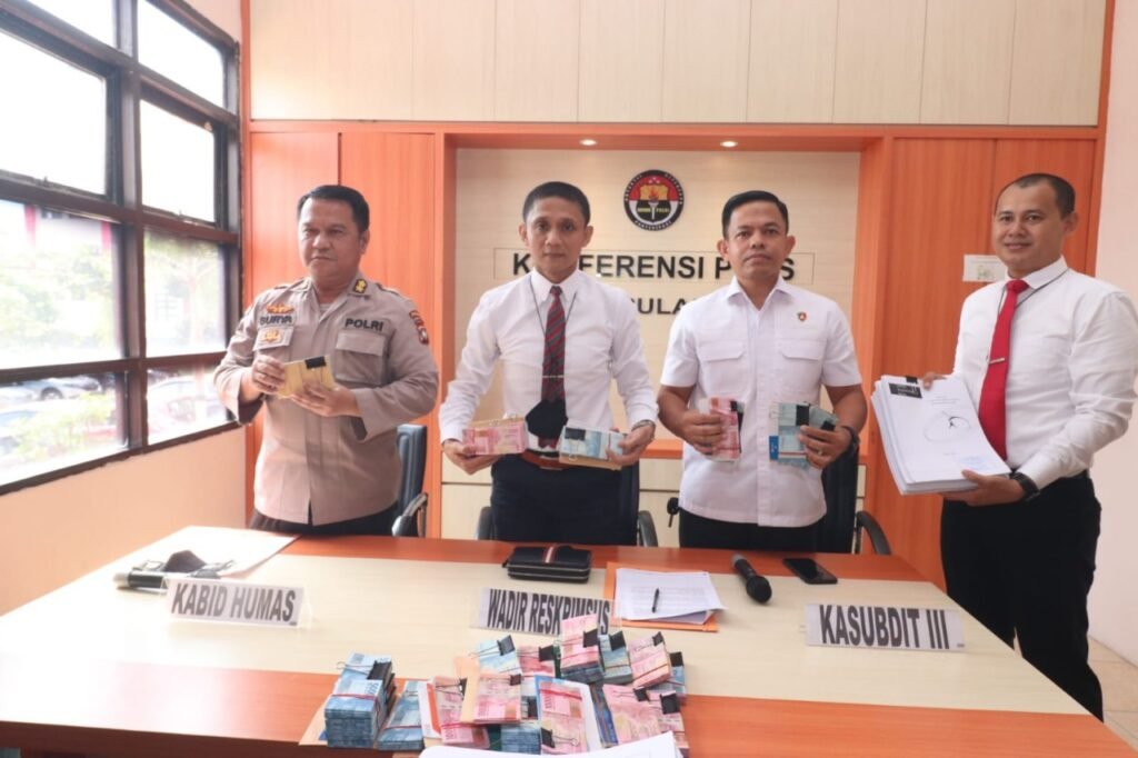 Ditreskrimus Polda Kepri Berhasil Ungkap Kasus Korupsi Rp 6.2 Miliar