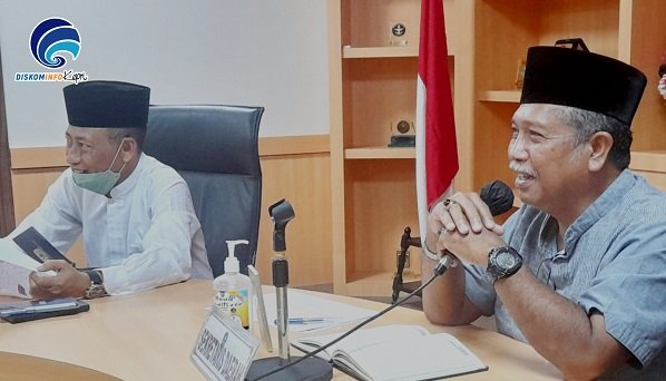 Eko Sumbaryadi Pimpin Rapat Evaluasi Realisasi Penyaluran Dana Hibah