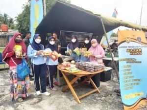 Bazar Murah Lanud Raden Sadjad Natuna, di Halaman Depan Koperasi Lanud RSA 