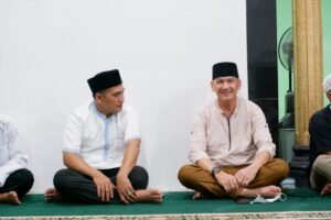 Syafari Ramadhan Wakil Bupati Natuna di Masjid Darussalam Desa Harapan Jaya